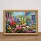 Flowers Diamond Painting Kits for Adults, Wild Flowers Diamond Art Kits Full Drill Diamond Gem Art Painting Kits